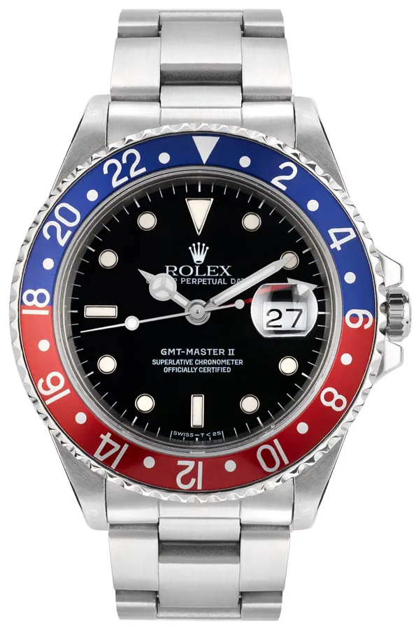 Rolex GMT-Master II 16710 40mm Stainless steel Black