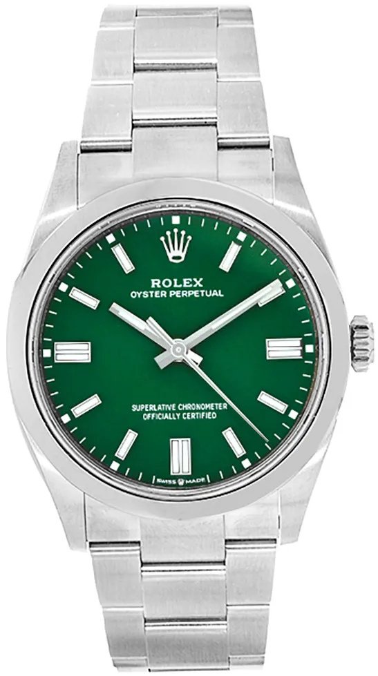 Rolex Oyster Perpetual 41 124300 41mm Stainless steel Green