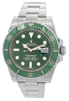 Rolex Submariner 116610LV 40mm Steel Green