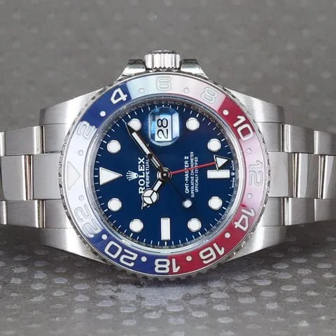 Rolex GMT-Master II 126719BLRO 40mm White gold Blue