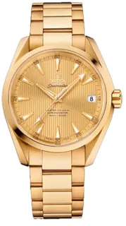 Omega Aqua Terra 231.50.39.21.08.001 Yellow gold Golden