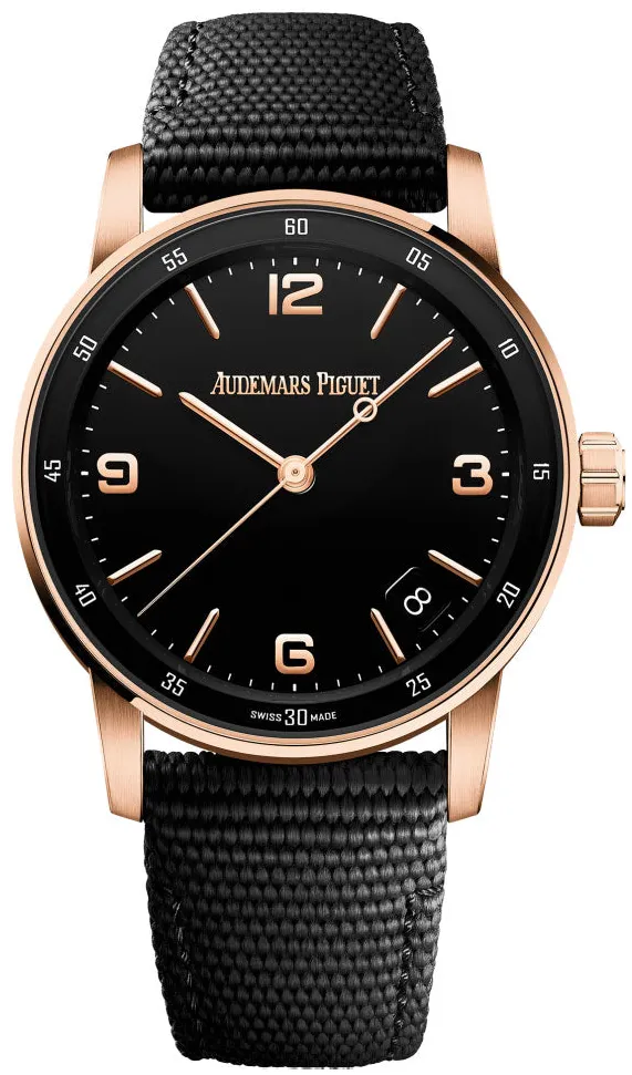 Audemars Piguet Code 11.59 15210OR.OO.A002KB.01 41mm Rose gold Lacquered black