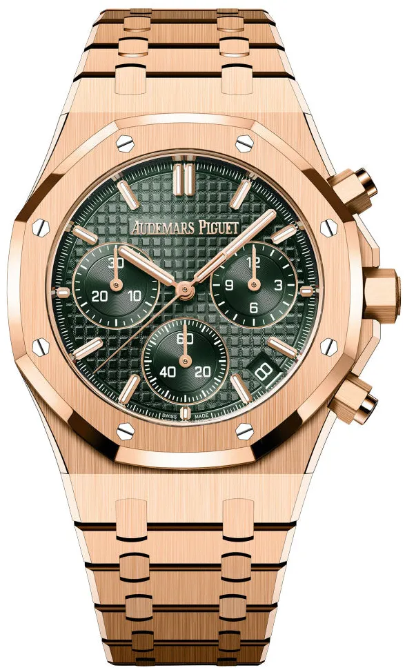 Audemars Piguet Royal Oak 26240OR.OO.1320OR.04 41mm Rose gold Khaki green