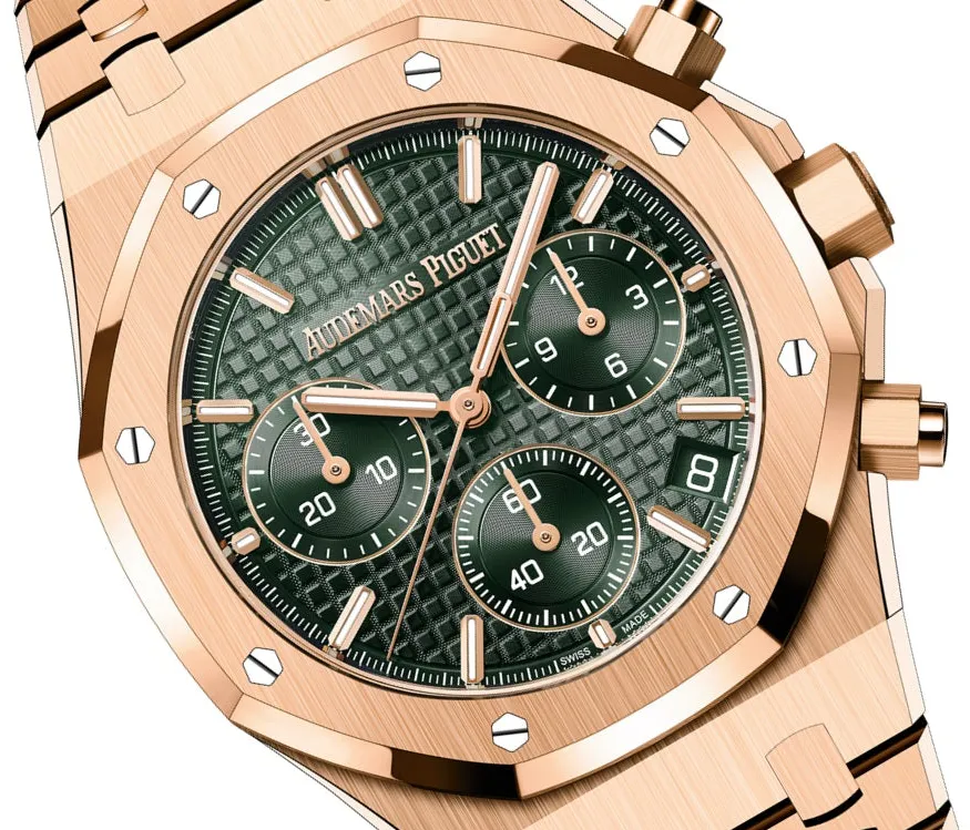 Audemars Piguet Royal Oak 26240OR.OO.1320OR.04 41mm Rose gold Khaki green 1