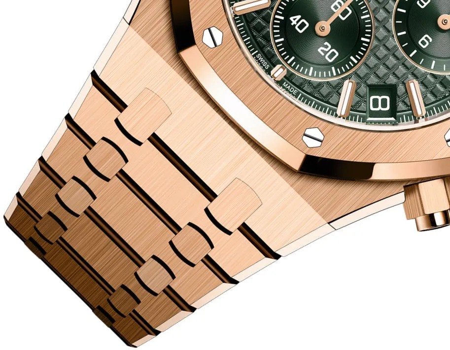 Audemars Piguet Royal Oak 26240OR.OO.1320OR.04 41mm Rose gold Khaki green 3