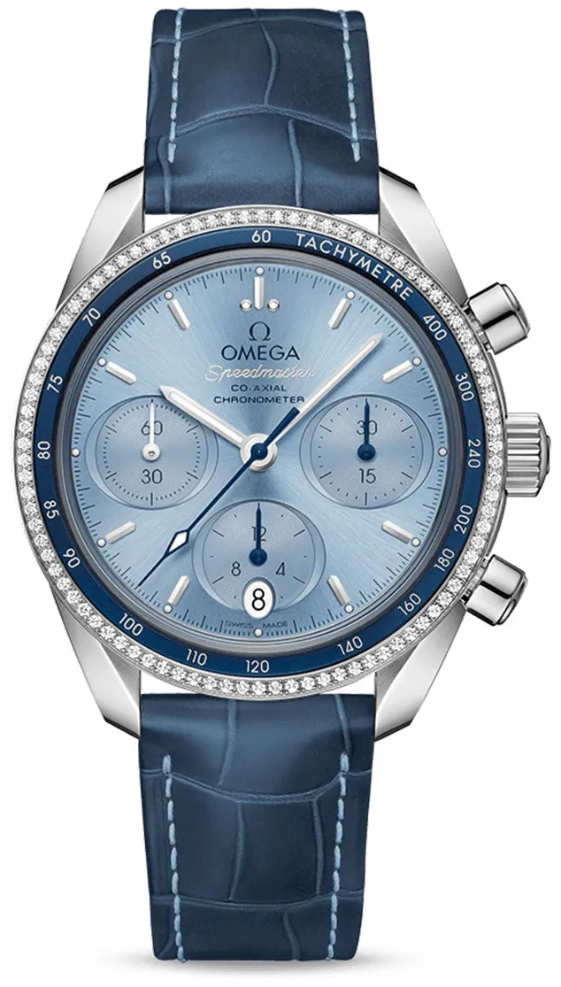 Omega Speedmaster 324.38.38.50.03.001 38mm Steel Blue