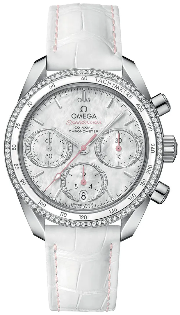 Omega Speedmaster 324.38.38.50.55.001 38mm Steel White