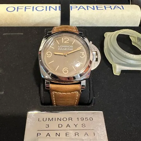 Panerai Luminor 1950 PAM 00663 47mm Stainless steel Black