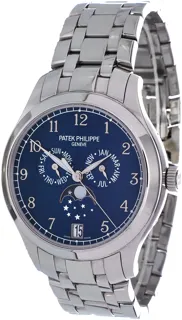 Patek Philippe Annual Calendar 4947/1A-001 Stainless steel Blue