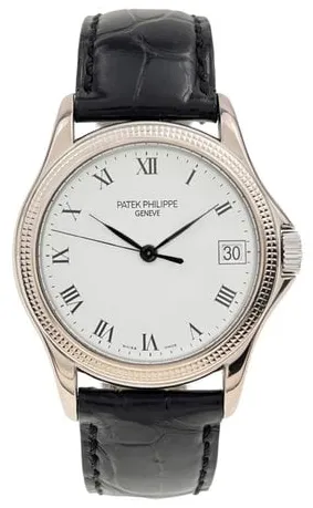 Patek Philippe Calatrava 5117G White gold White