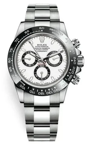 Rolex Daytona 126500LN 40mm Stainless steel White