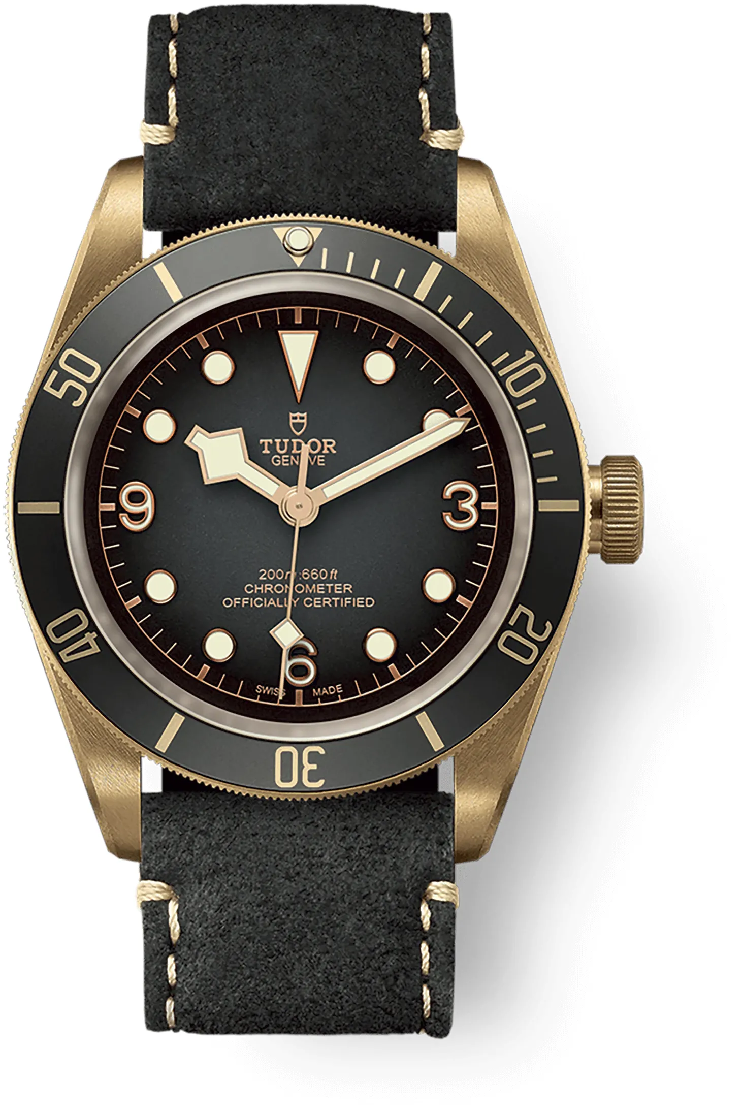 Tudor Black Bay Bronze M79250BA-0001 43mm Bronze •