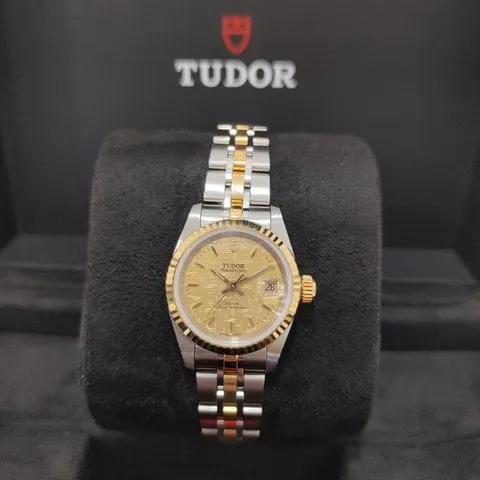 Tudor Prince Date M92413-0003 25mm Stainless steel Champagne