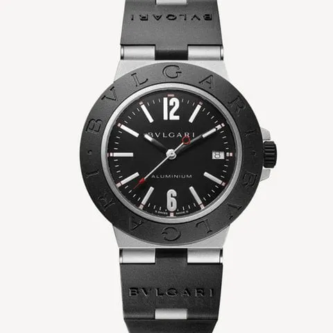 Bulgari Aluminium 103445 40mm Aluminium Black