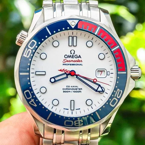 Omega Seamaster Diver 300M 212.32.41.20.04.001 41mm Stainless steel White