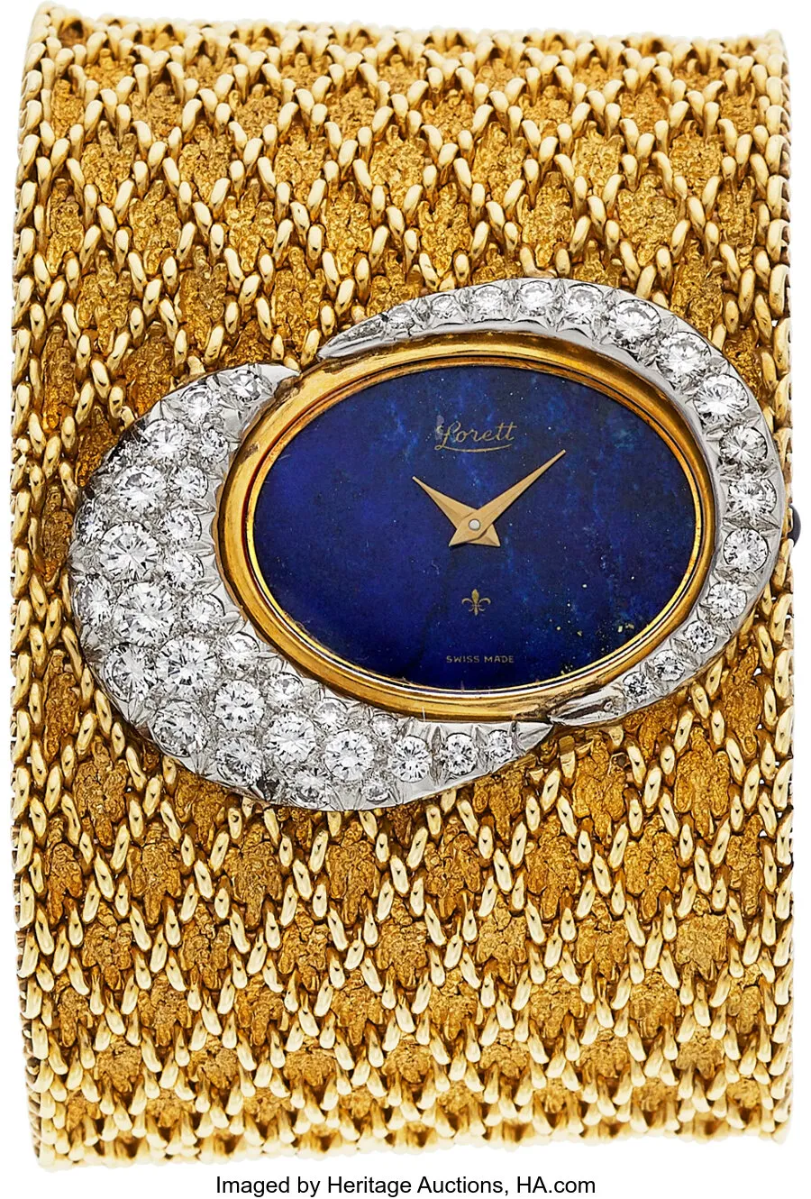 Anonymous 26mm Yellow gold Lapis lazuli