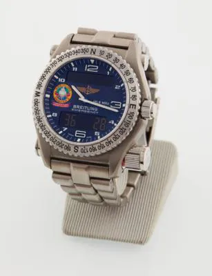 Breitling Emergency E56321 43mm Titanium Blue 2