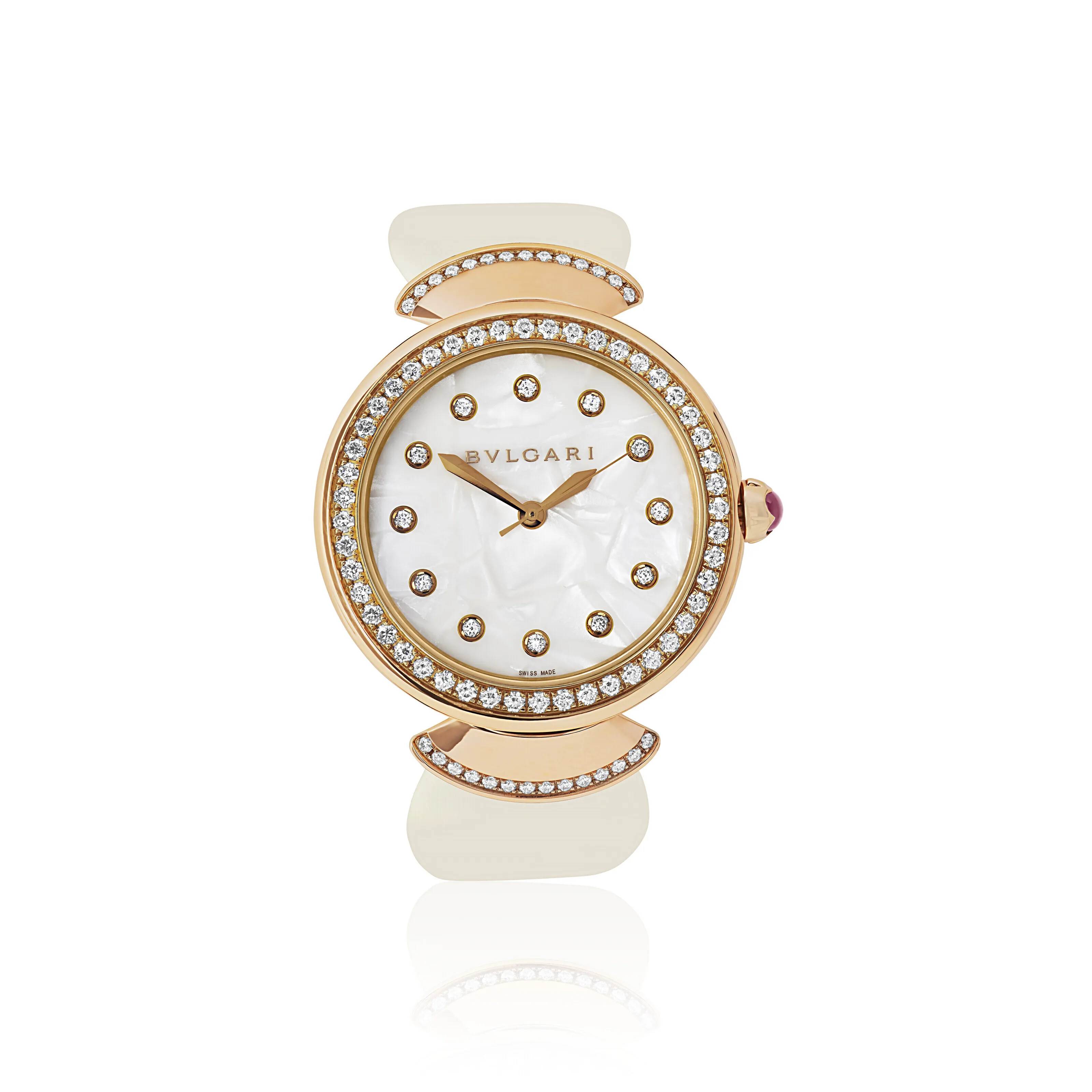 Bulgari Diva's Dream 36mm Rose gold Mother-of-pearl