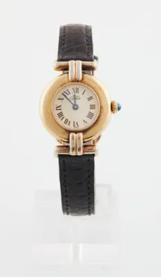 Cartier Must De Vermeil 1990 24mm Silver and Gold-plated Silver