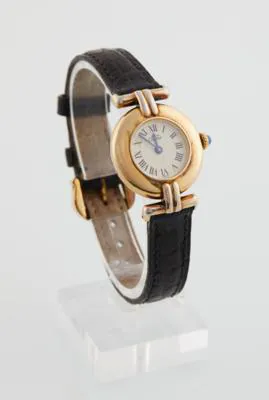 Cartier Must De Vermeil 1990 24mm Silver and Gold-plated Silver 1