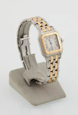 Cartier Panthère 1120 22mm Yellow gold and Stainless steel Beige 1