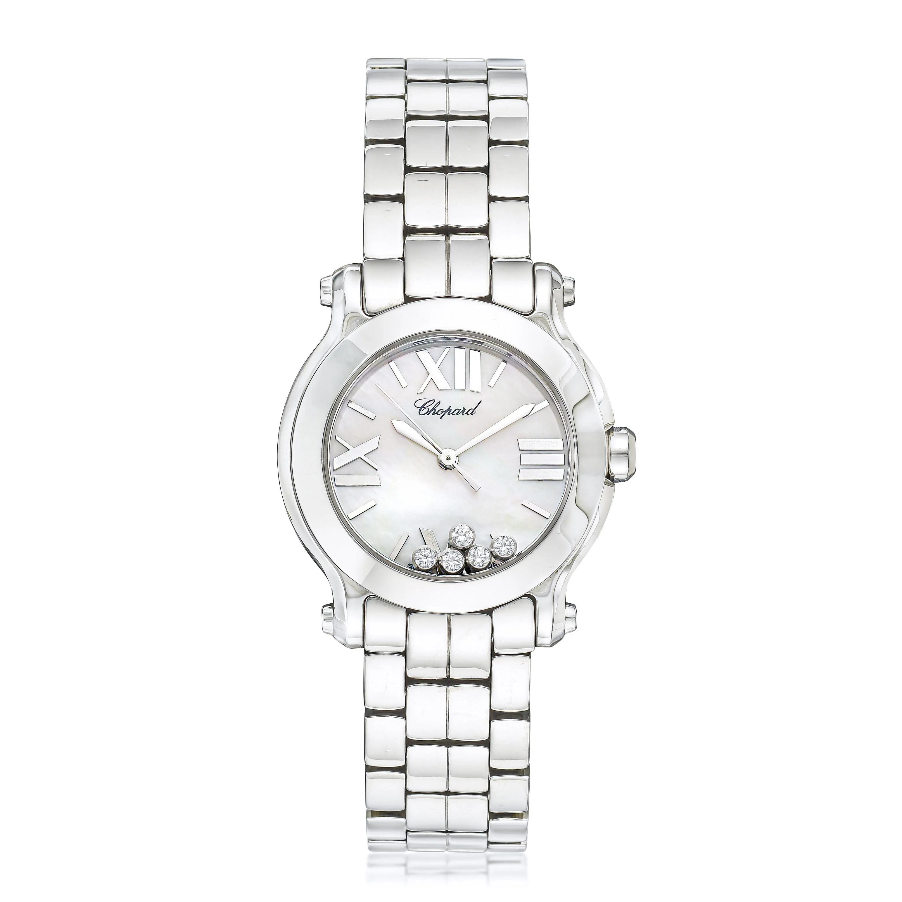 Chopard Happy Sport 8509 30mm Stainless steel Mother-of-pearl