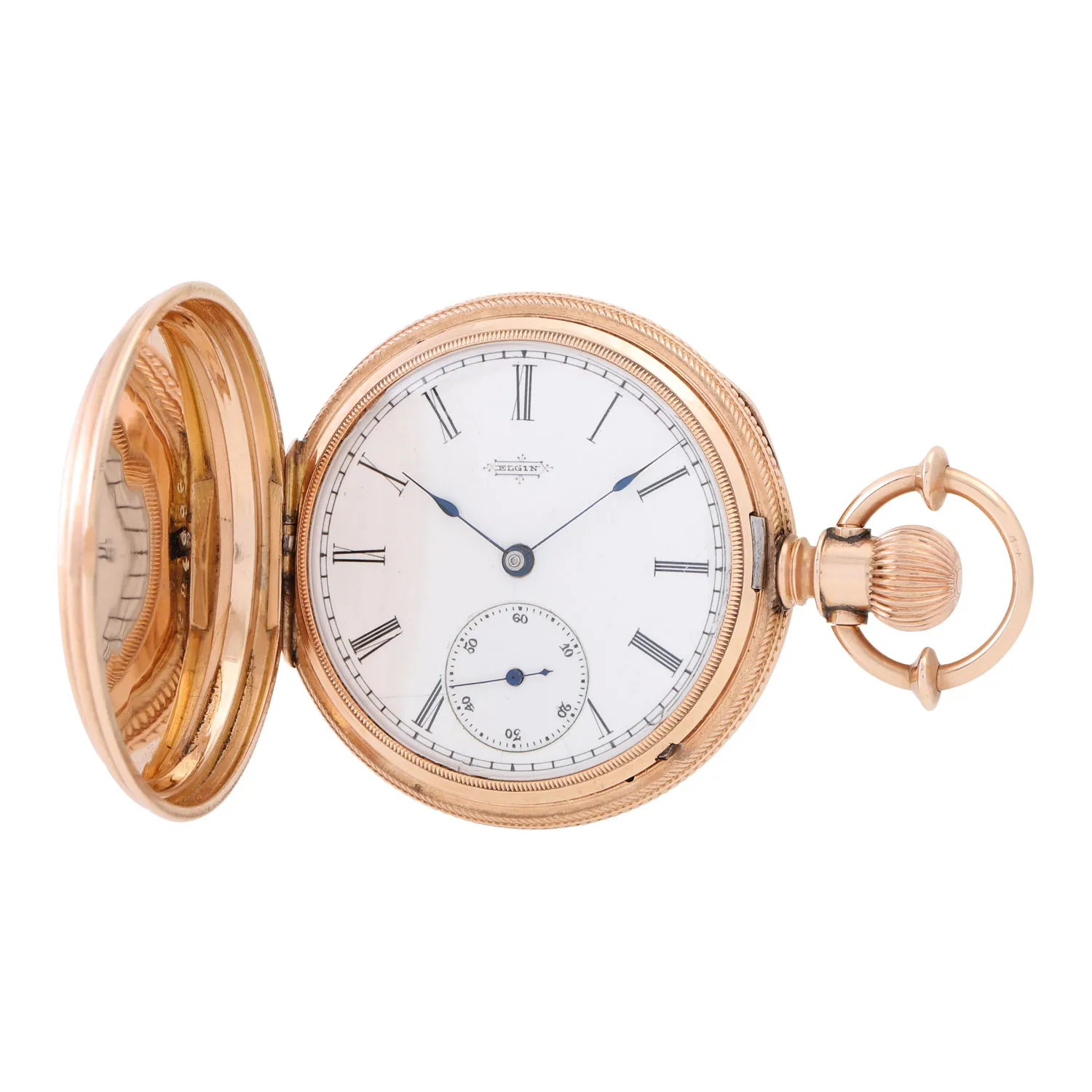 Elgin elgin 43mm Rose gold Enamel