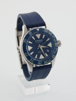 Eterna Kontiki 1290.XX 42mm Stainless steel Blue 1