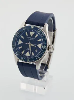 Eterna Kontiki 1290.XX 42mm Stainless steel Blue 2