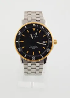 Eterna Kontiki 1400.47 Yellow gold and Stainless steel Black