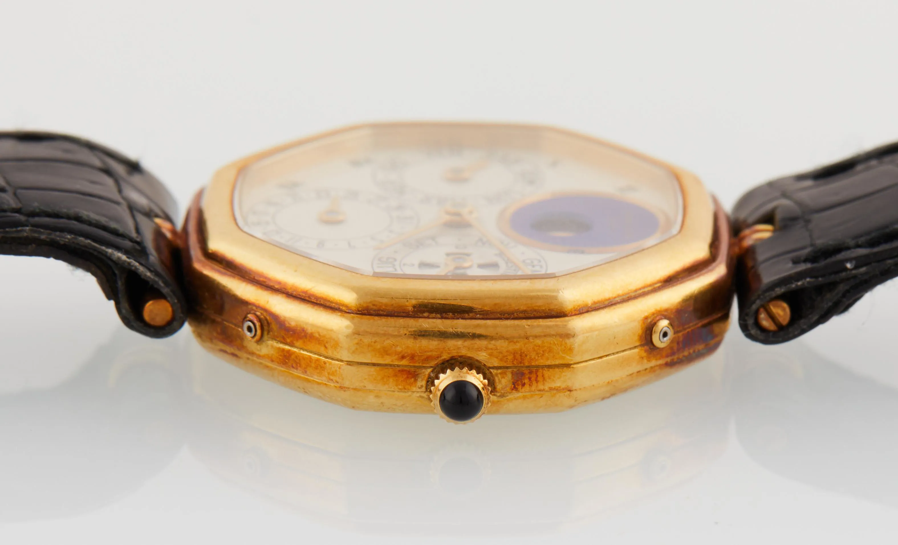 Gérald Genta Perpetual Calendar G2772.4 31mm Yellow gold Silver 4