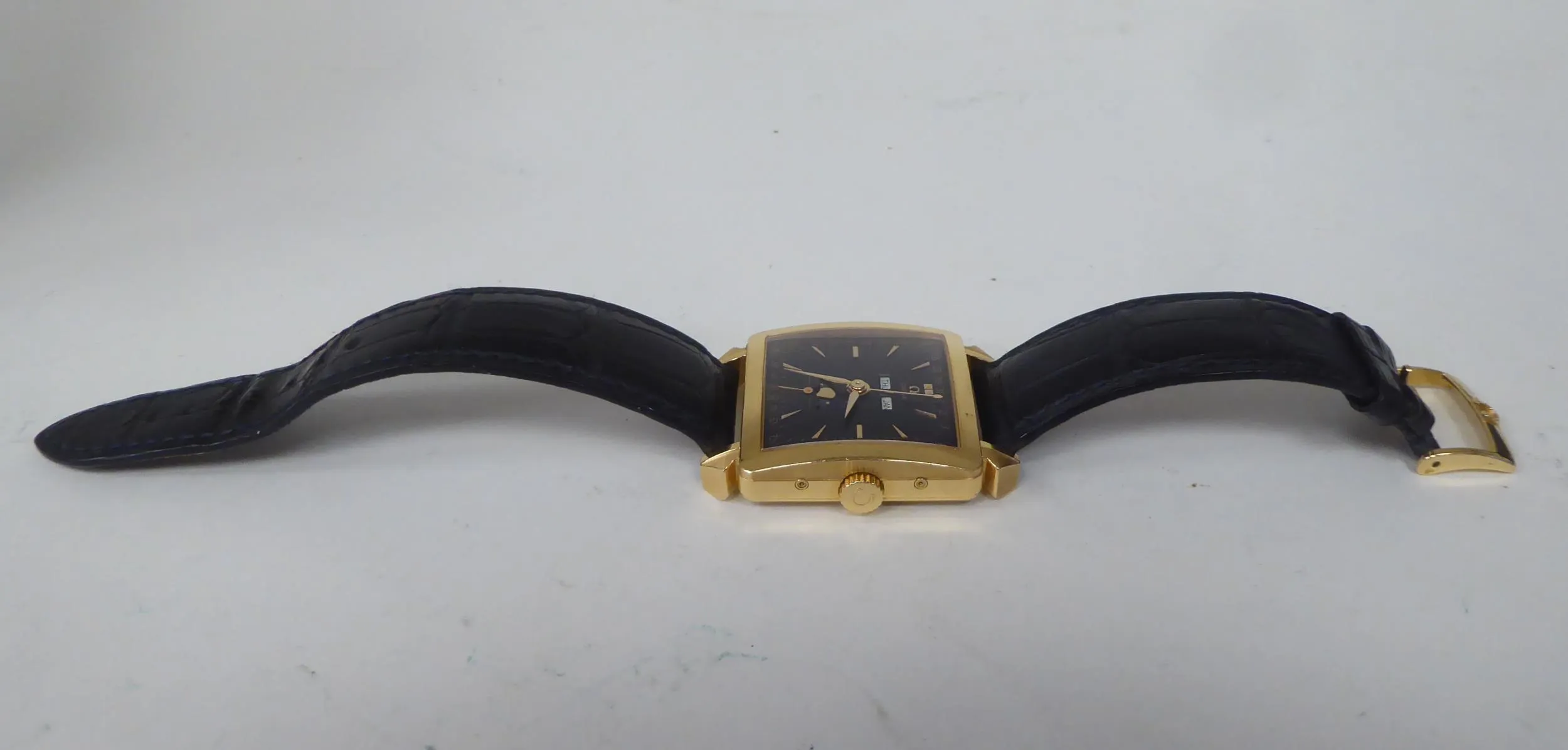 Omega Cosmic 33.5mm Yellow gold Black 4