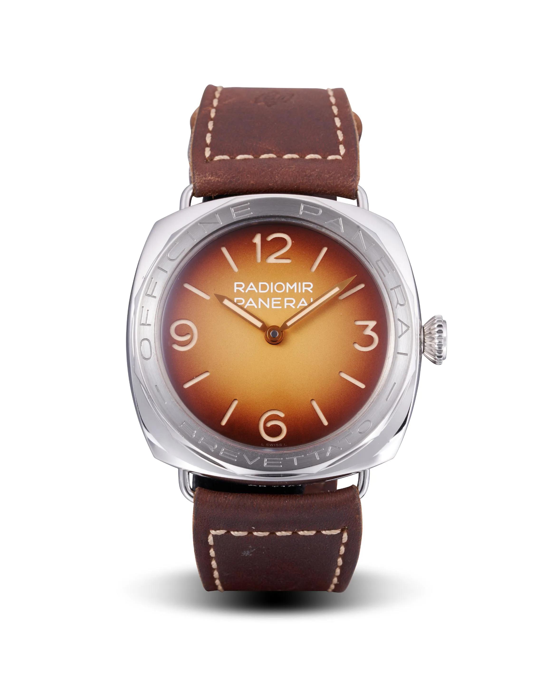 Panerai Radiomir PAM 00687 47mm Stainless steel Brown 1