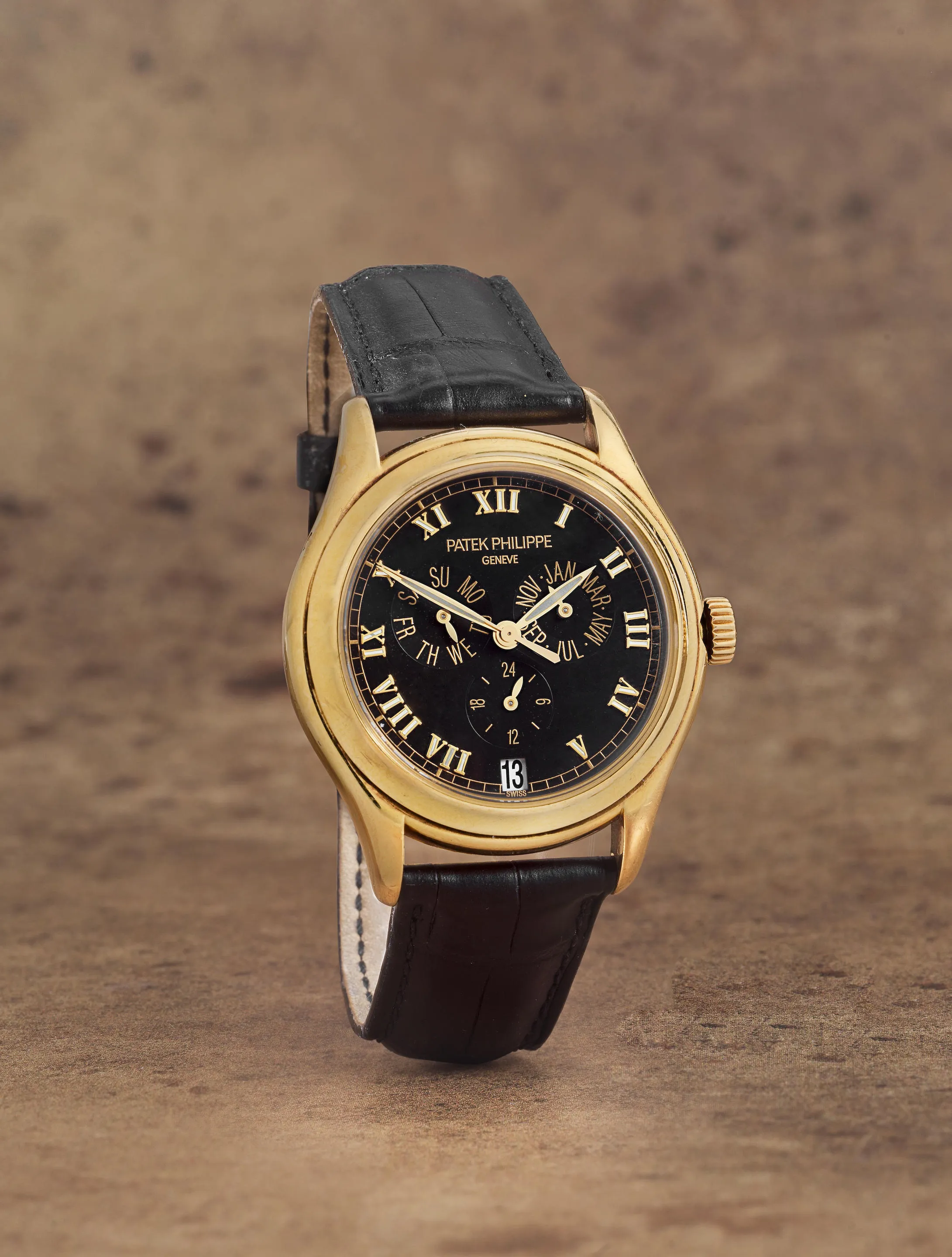 Patek Philippe Annual Calendar 5035J-010 37mm Yellow gold Black