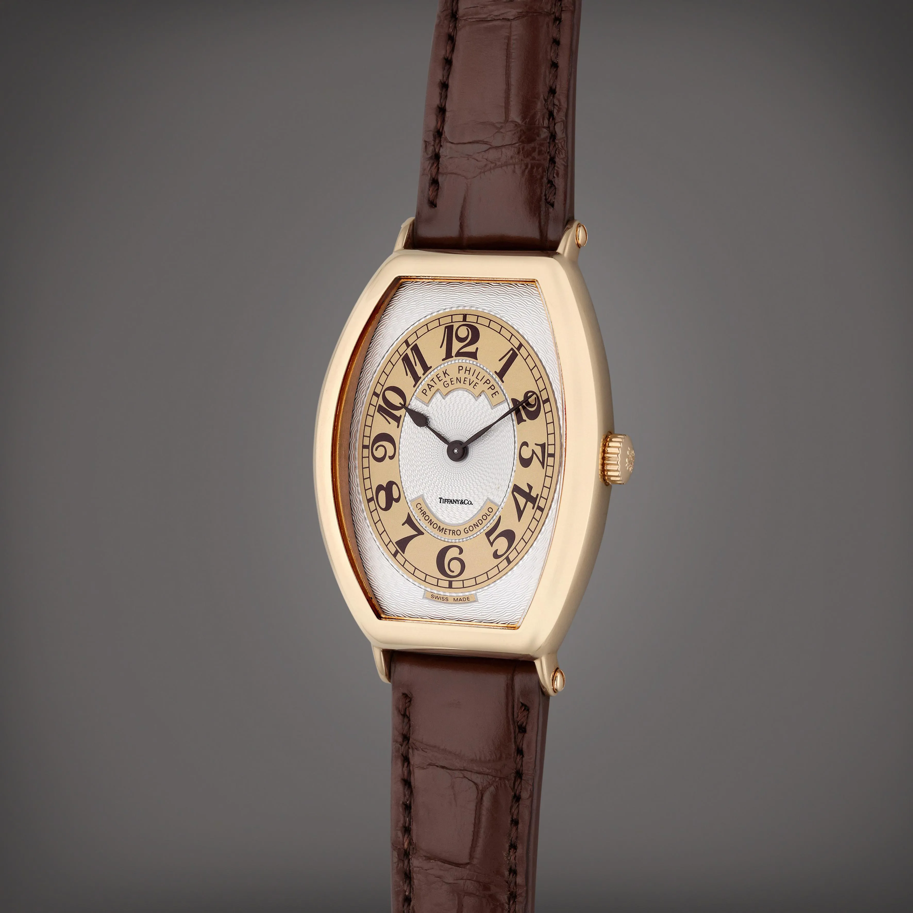 Patek Philippe Gondolo 5098R 49mm Rose gold Guilloché