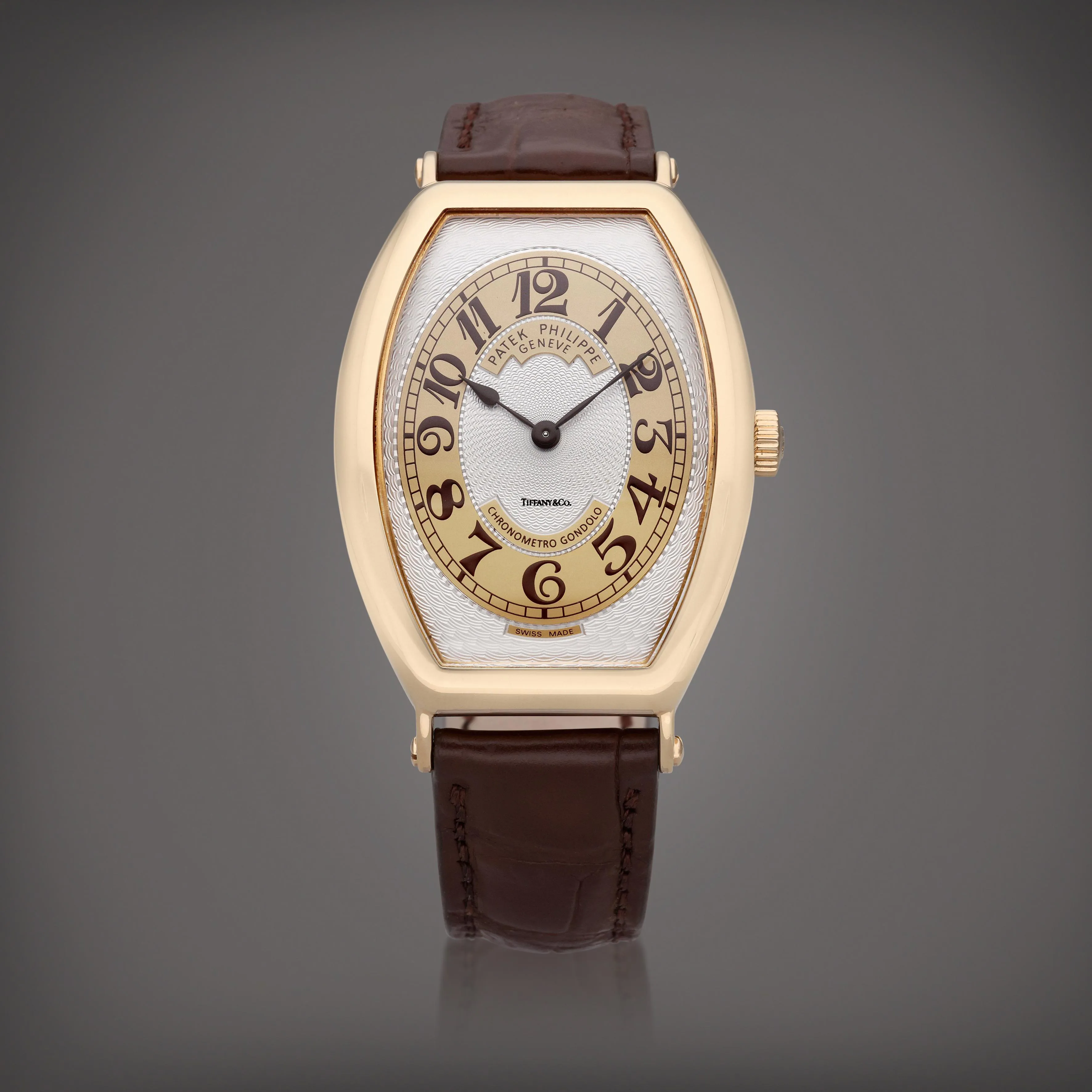 Patek Philippe Gondolo 5098R 49mm Rose gold Guilloché 1