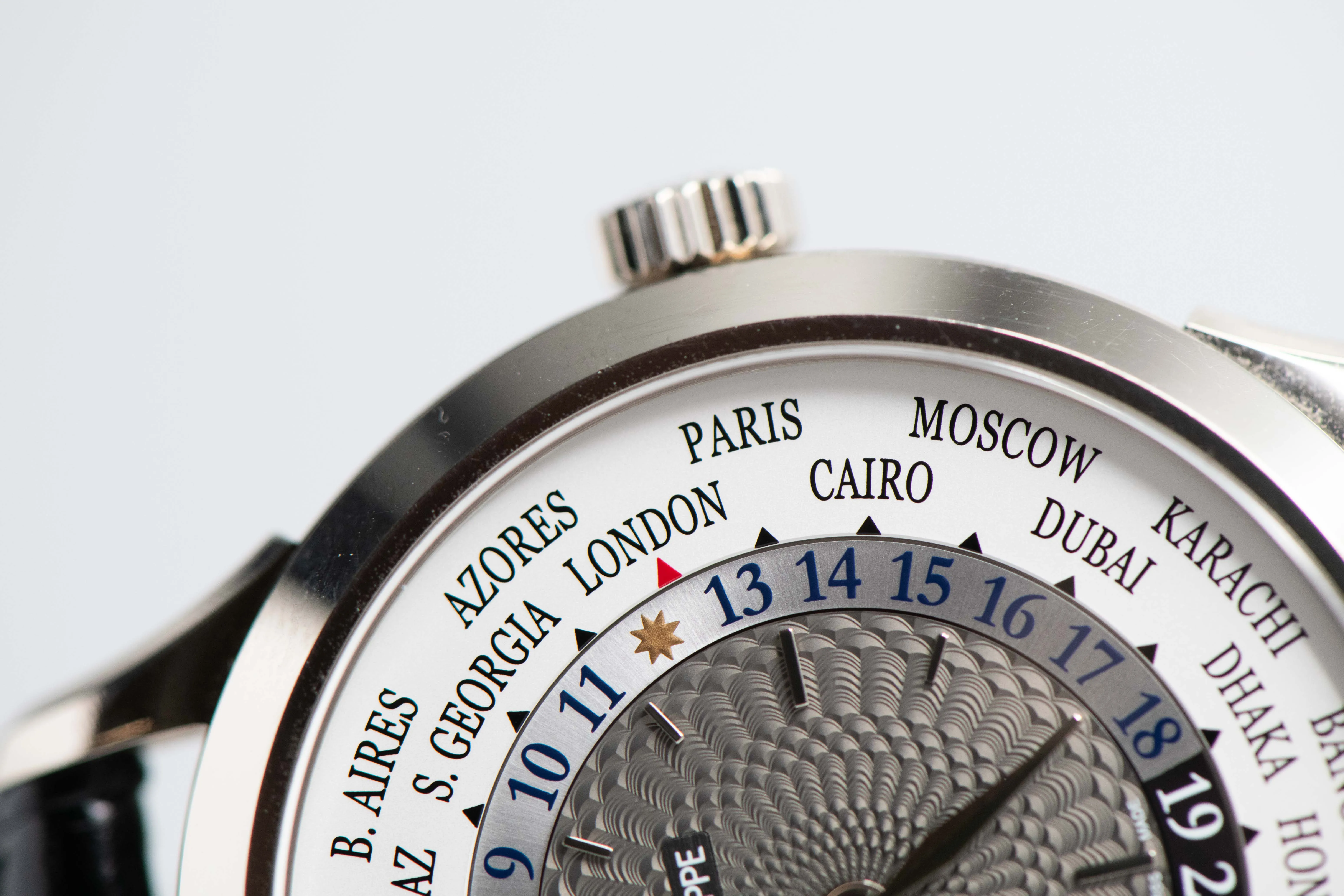 Patek Philippe World Time 5230G-001 40mm White gold Gray 3