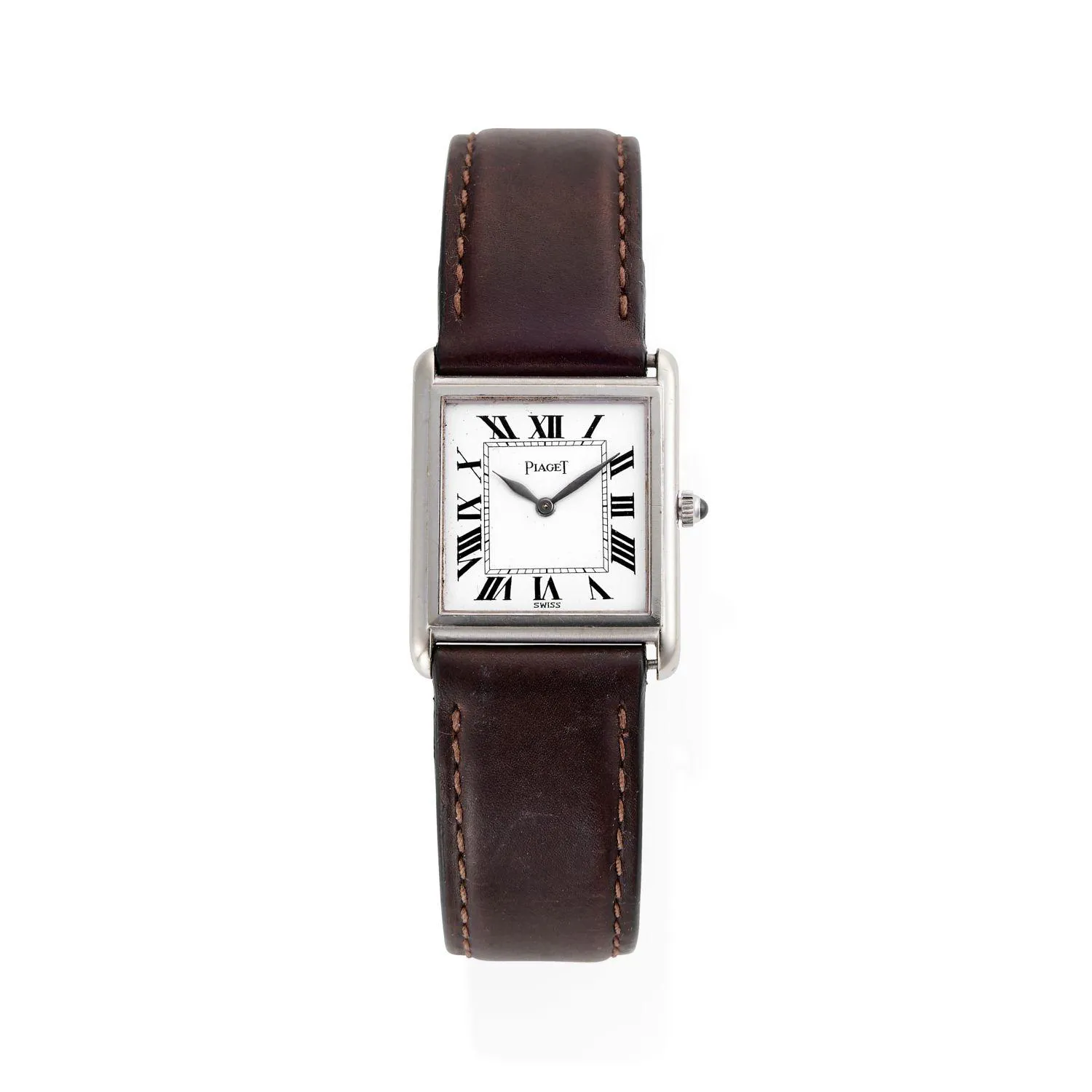 Piaget Tank 9284 29mm White gold White