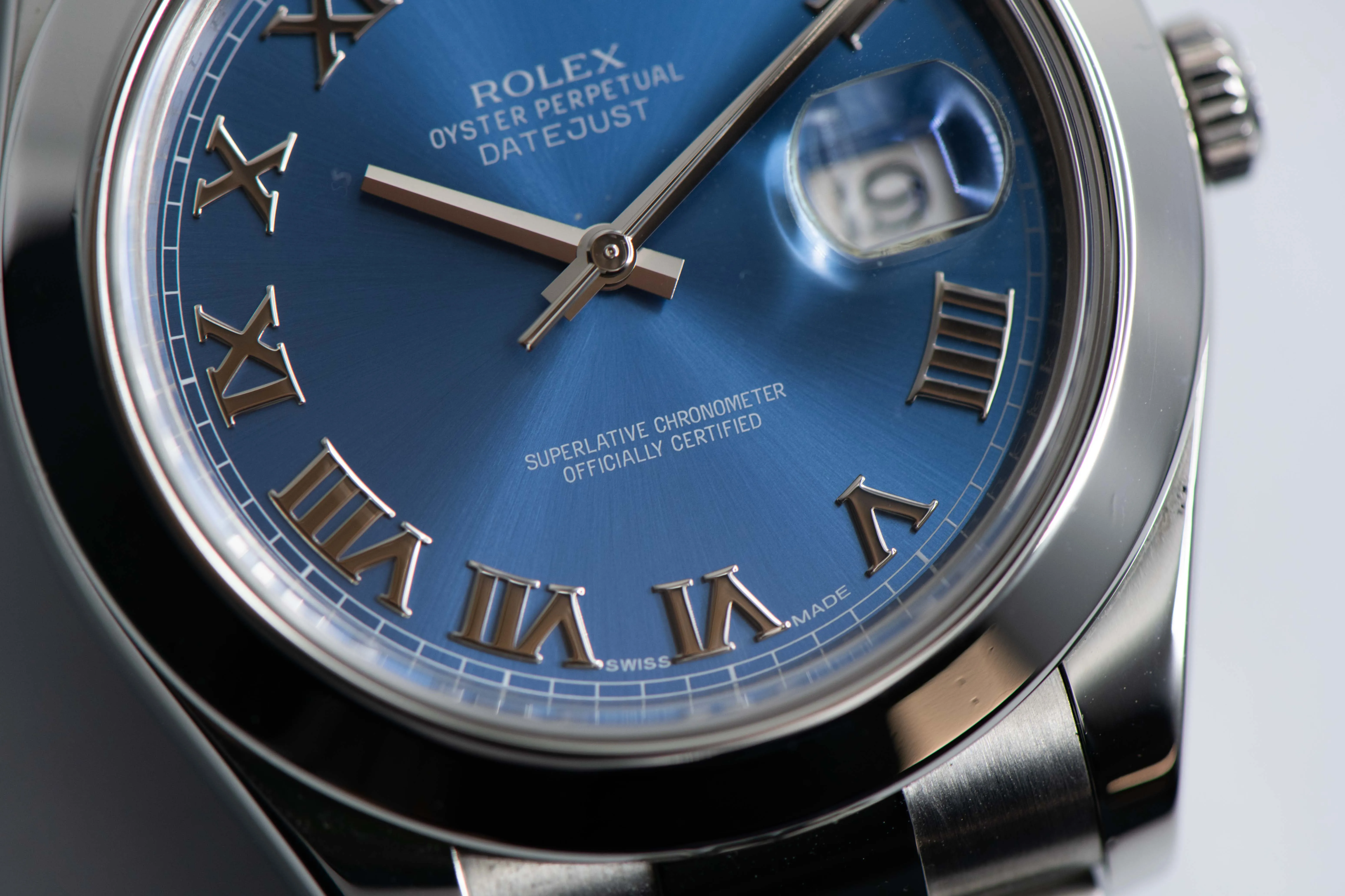 Rolex Datejust II 116300 41mm Stainless steel Blue 2