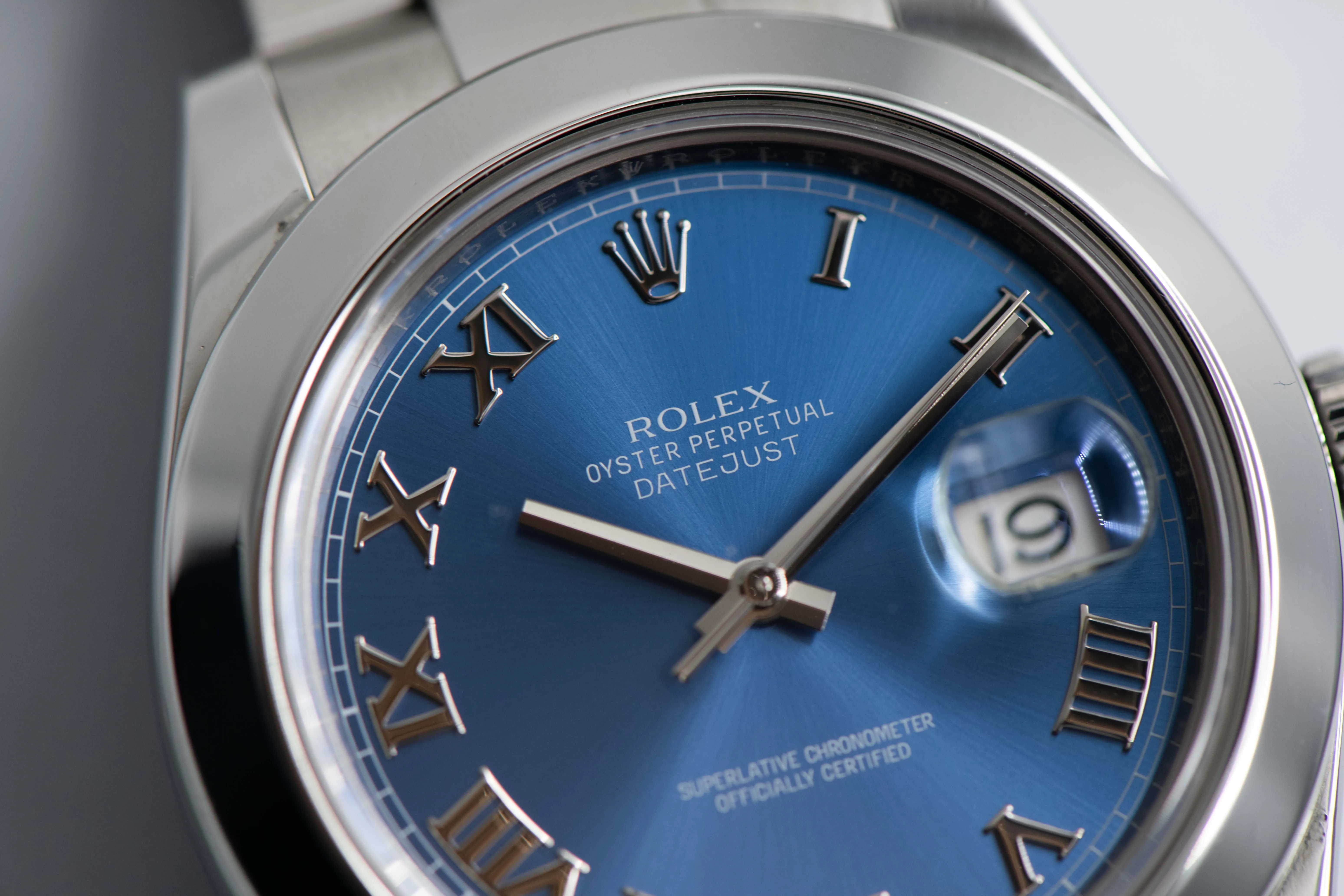 Rolex Datejust II 116300 41mm Stainless steel Blue 3