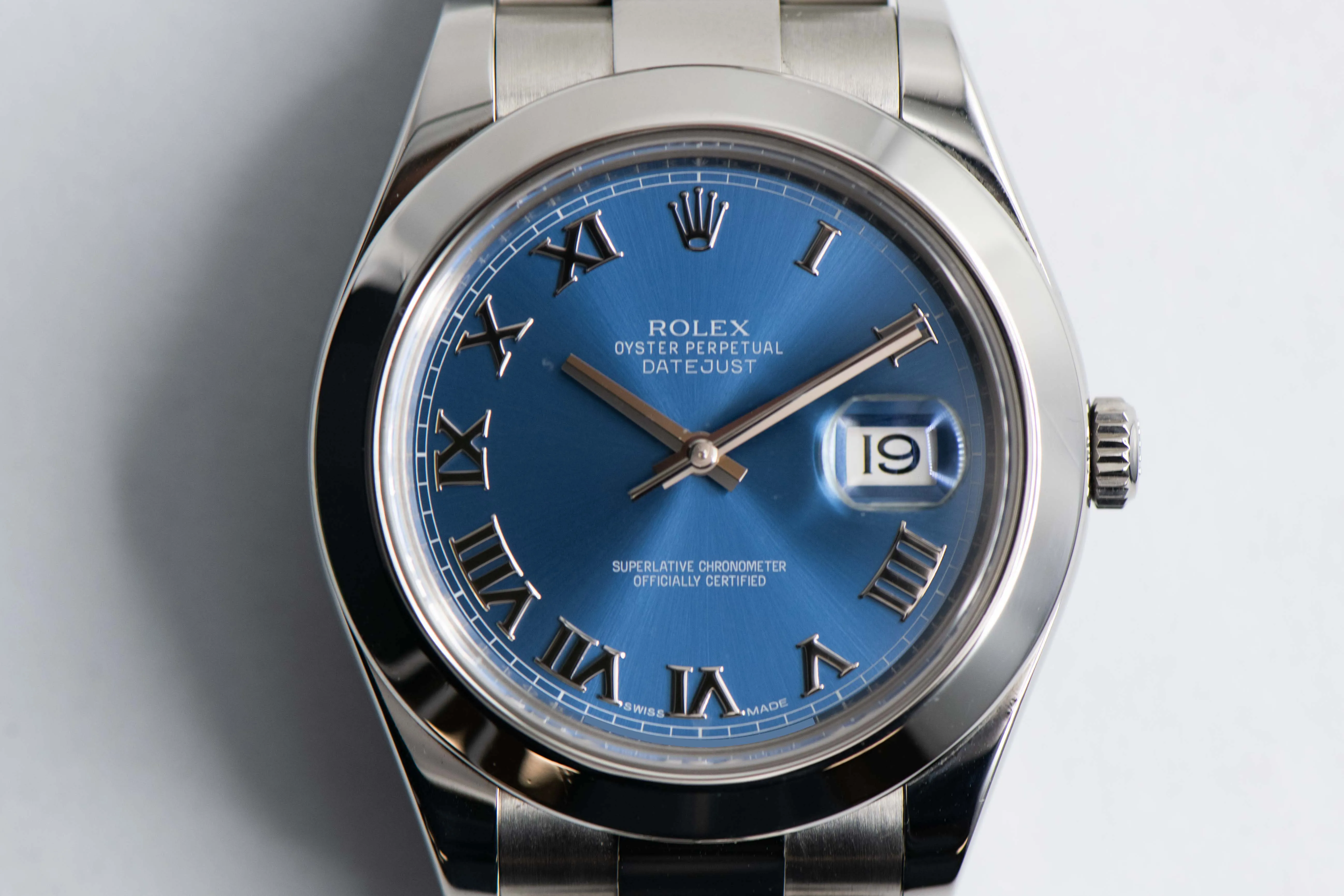 Rolex Datejust II 116300 41mm Stainless steel Blue 6