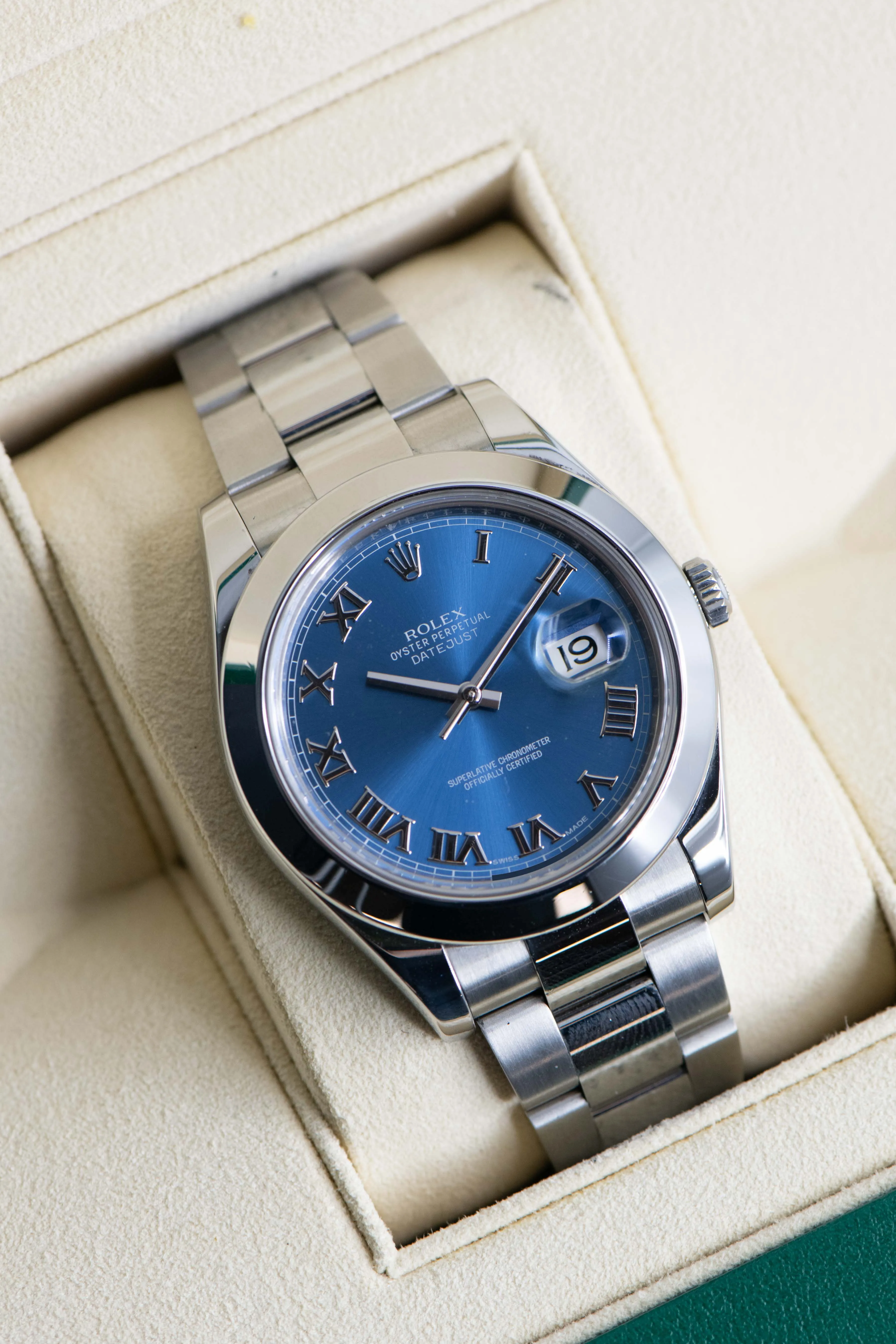 Rolex Datejust II 116300 41mm Stainless steel Blue 7