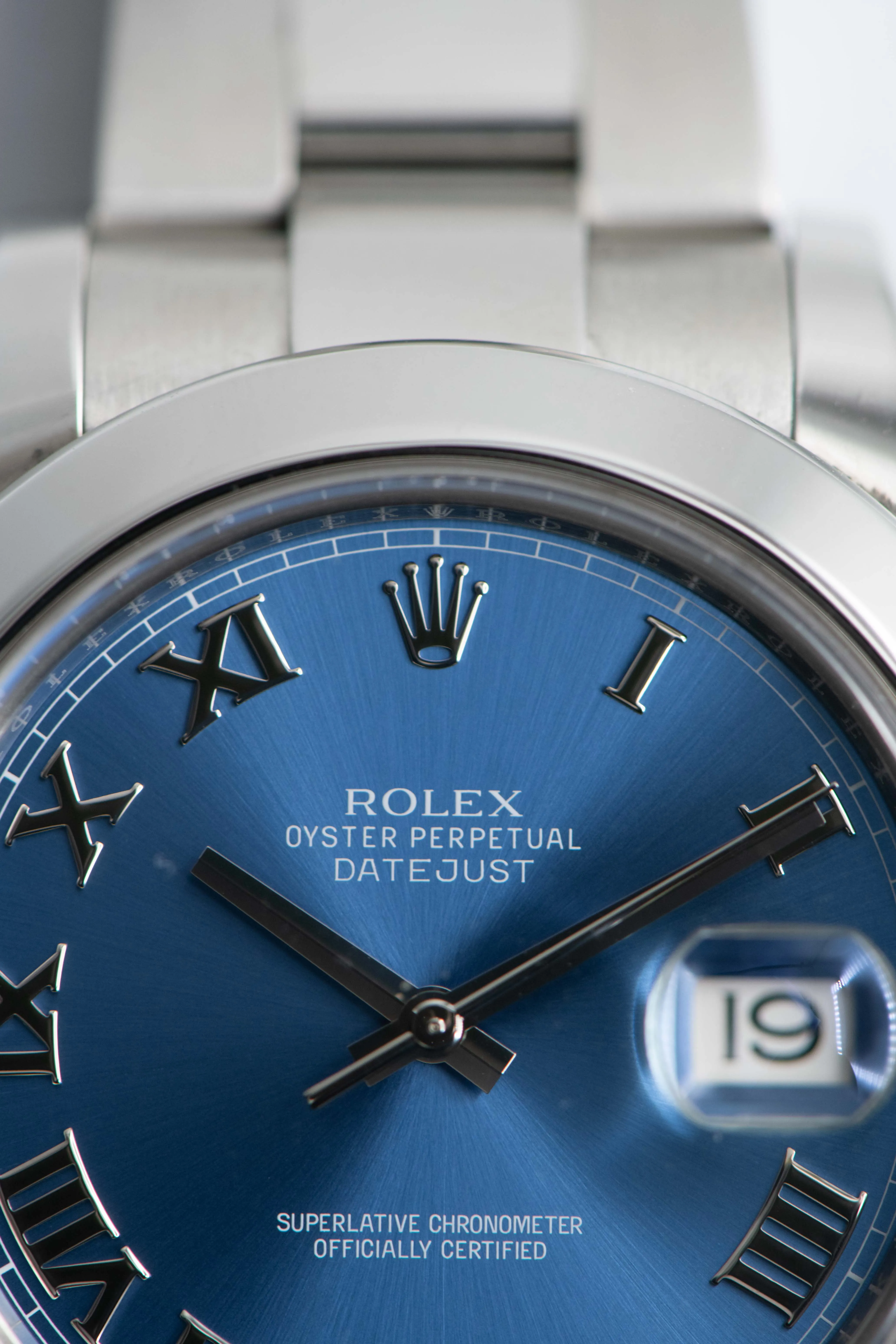 Rolex Datejust II 116300 41mm Stainless steel Blue 8