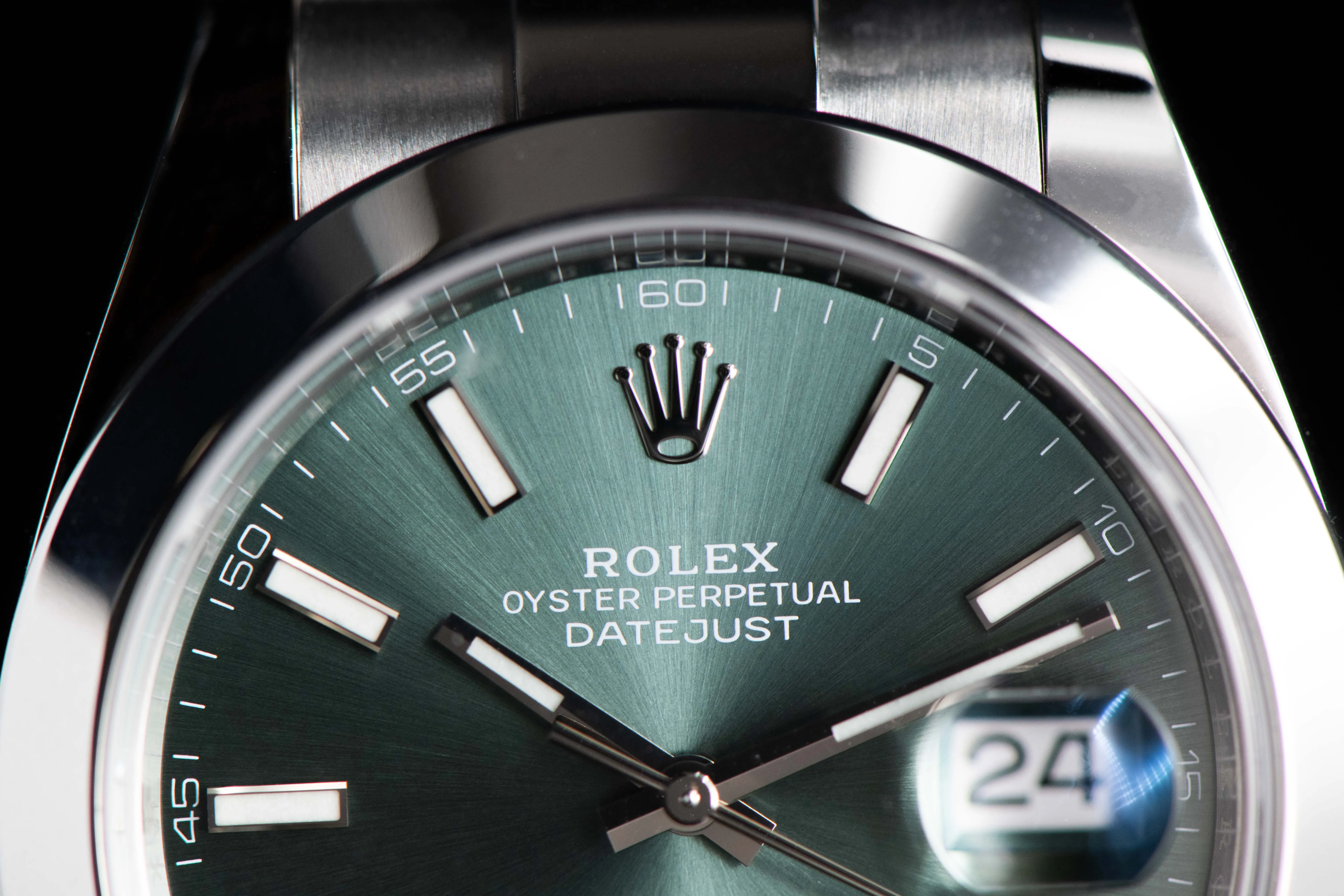 Rolex Datejust 41 126300 41mm Stainless steel Green 4
