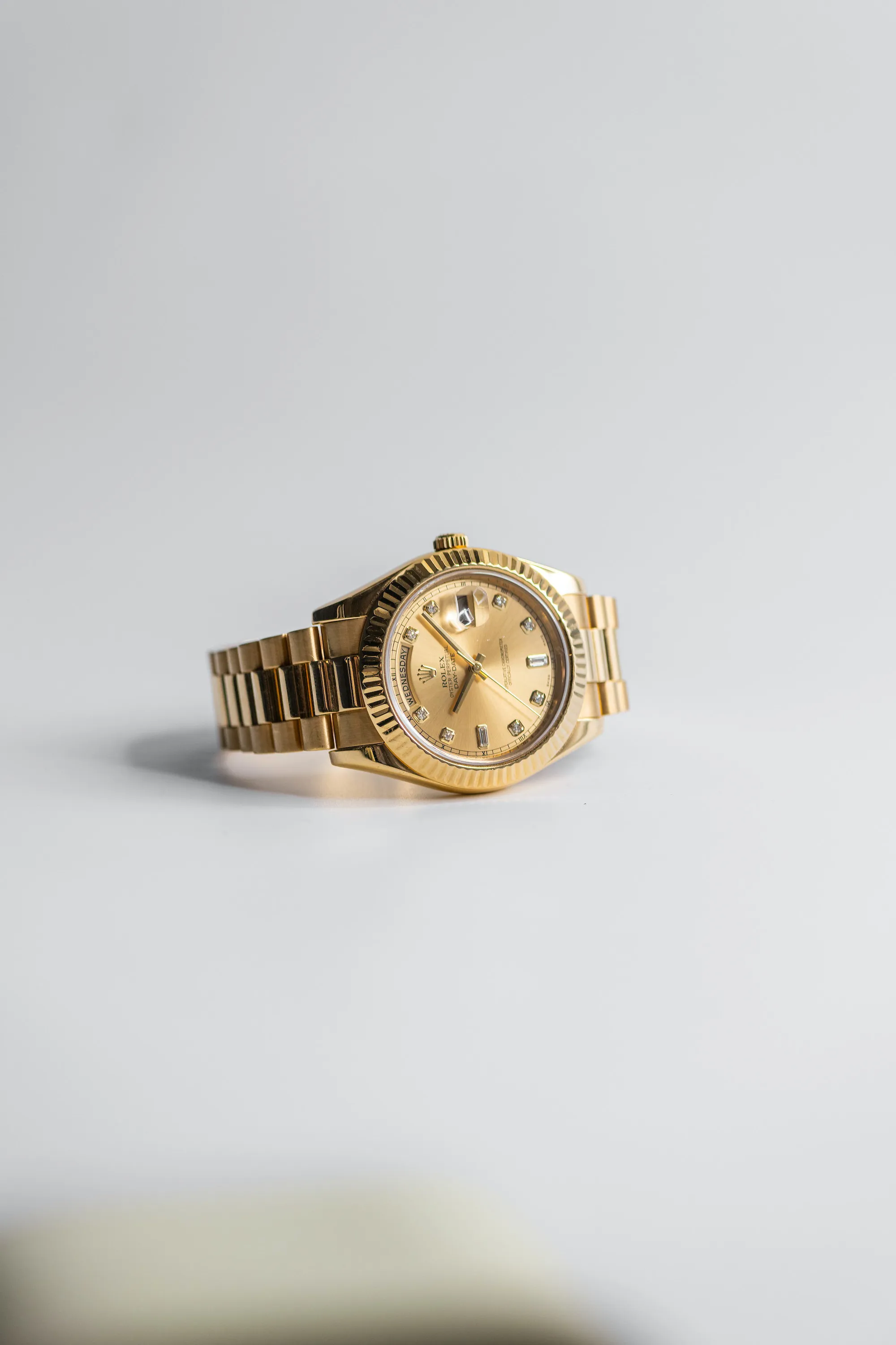 Rolex Day-Date II 218238 41mm Yellow gold Champagne 5