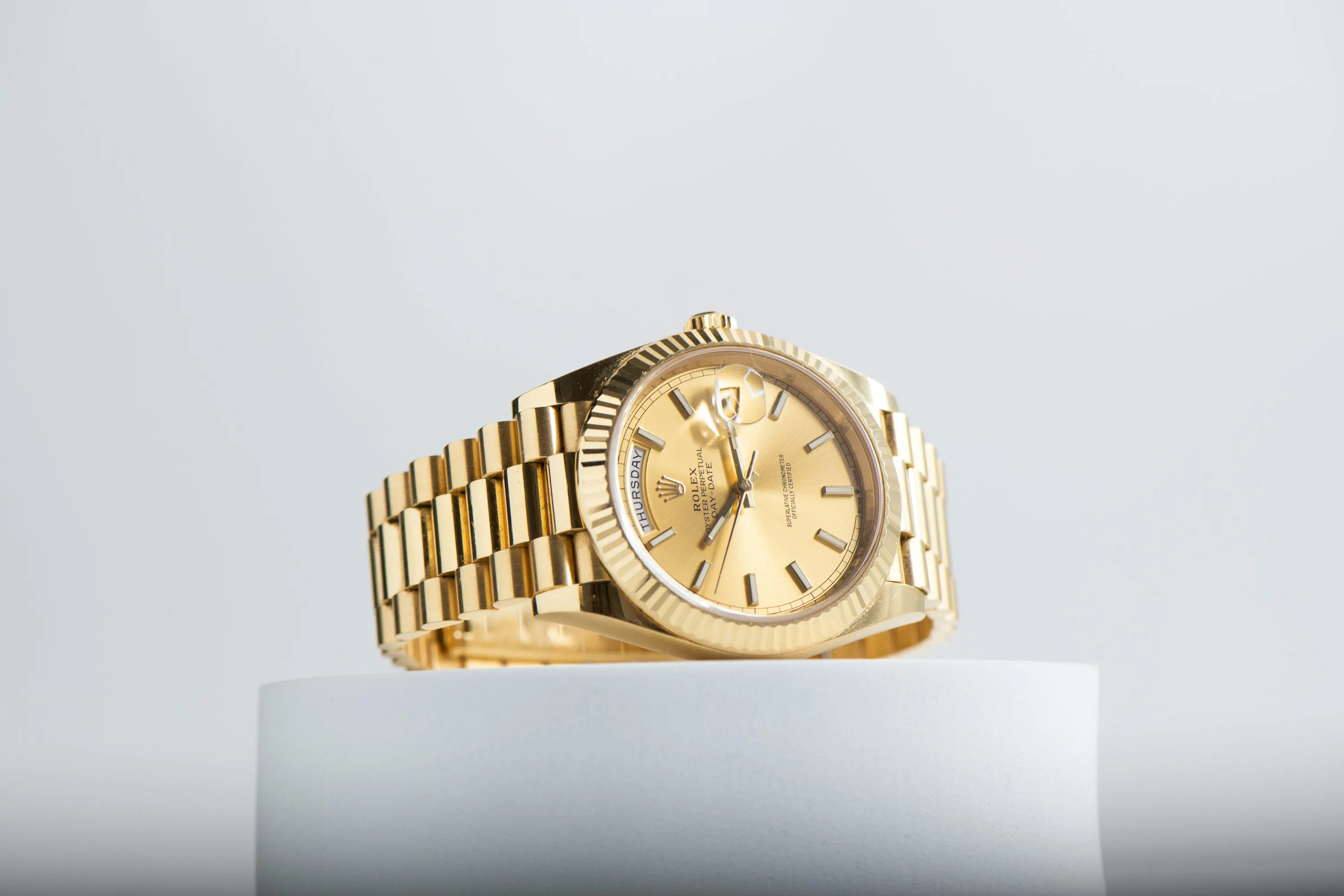 Rolex Day-Date 40 228238 40mm Yellow gold Champagne 2