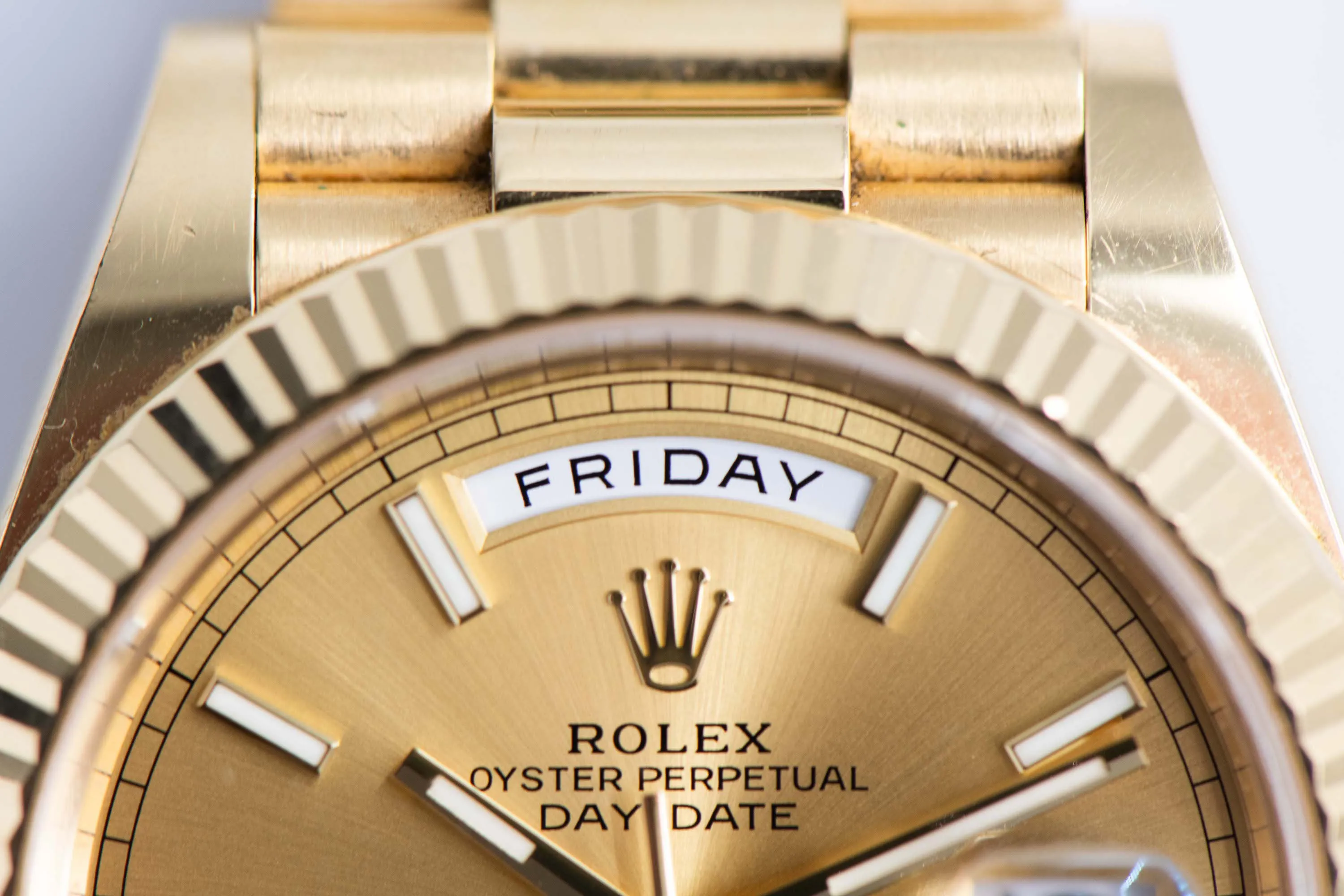 Rolex Day-Date 40 228238 40mm Yellow gold Champagne 6