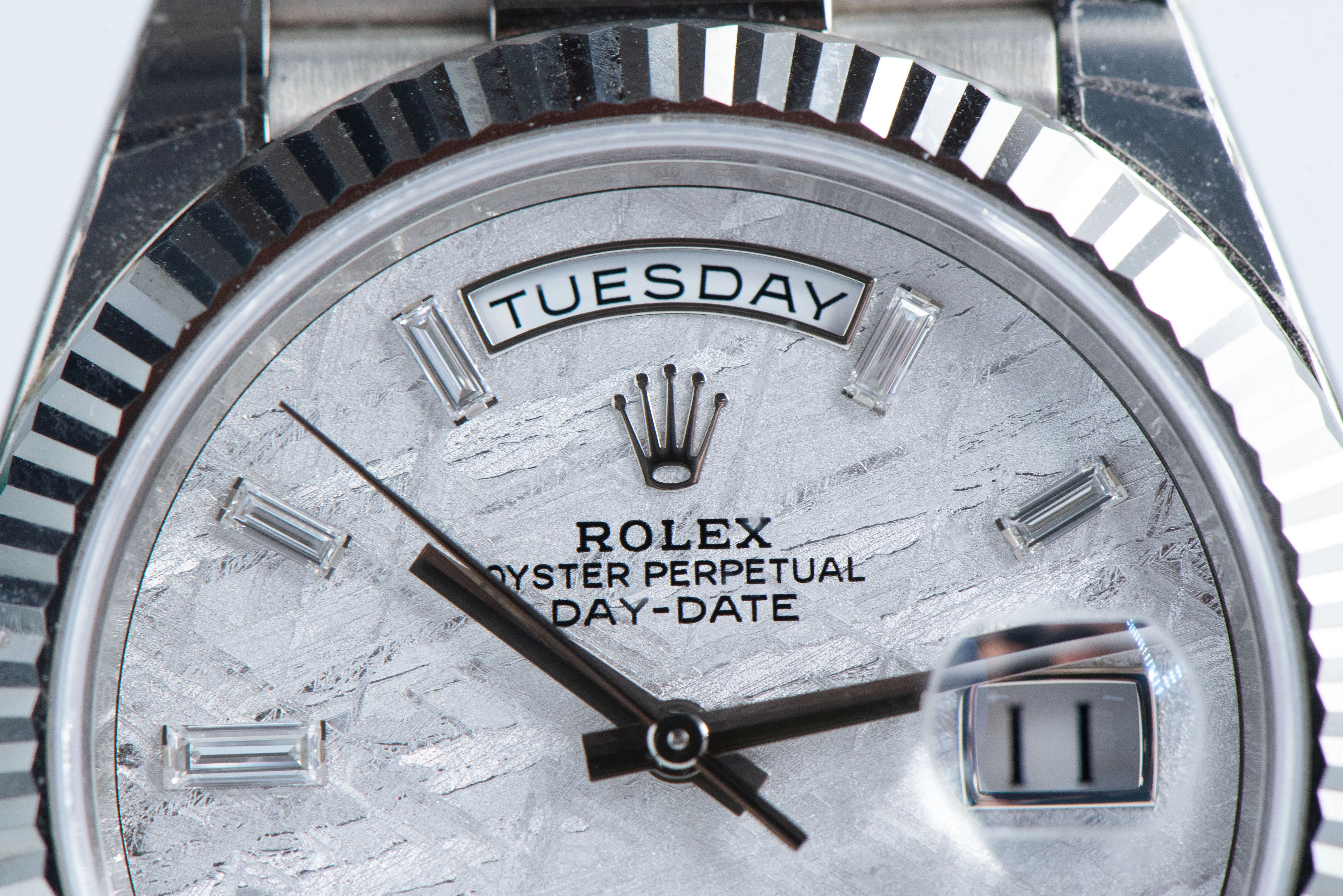 Rolex Day-Date 40 228239 40mm White gold Meteorite 4