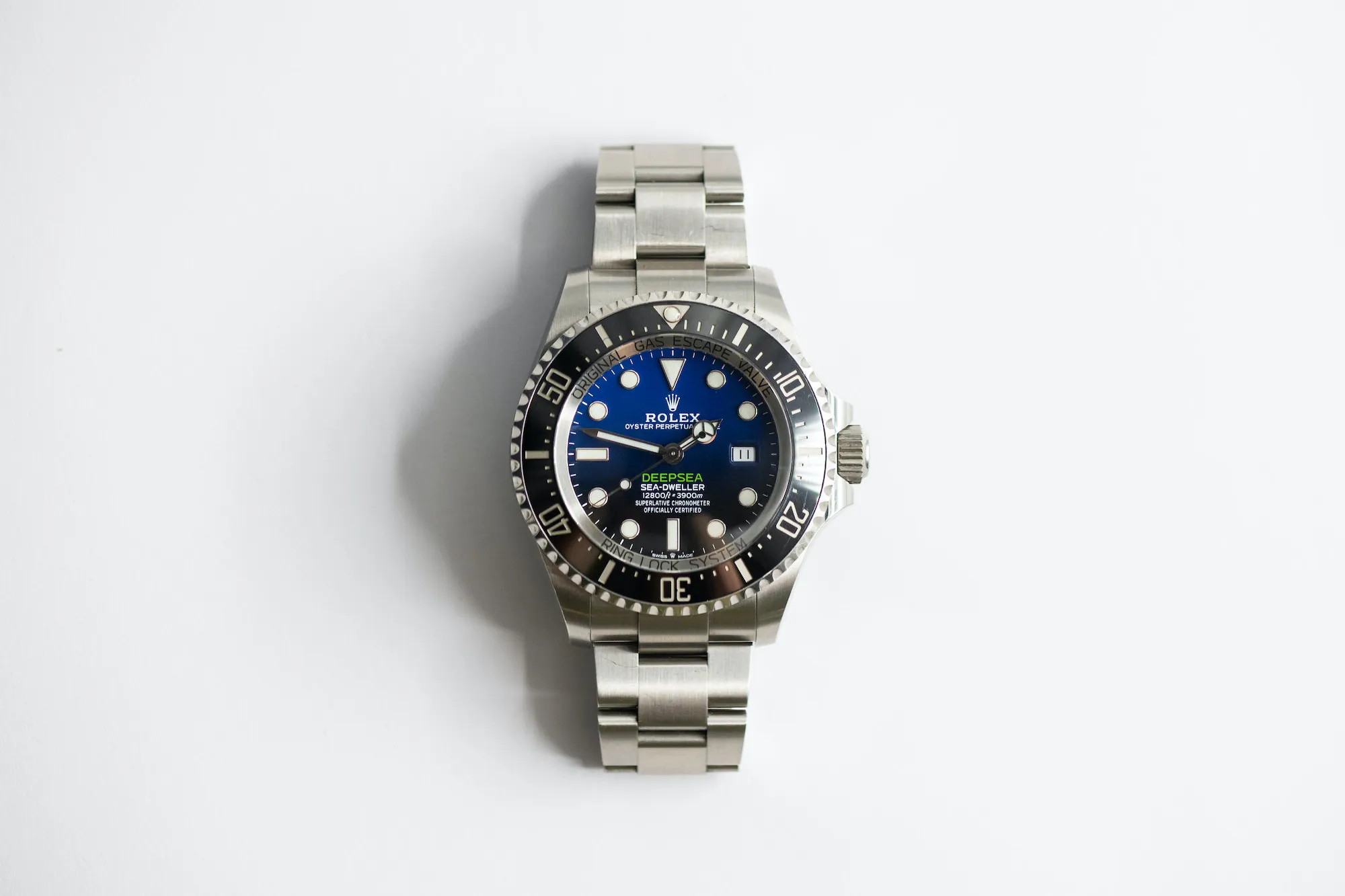 Rolex Sea-Dweller Deepsea 126660 44mm Stainless steel Blue