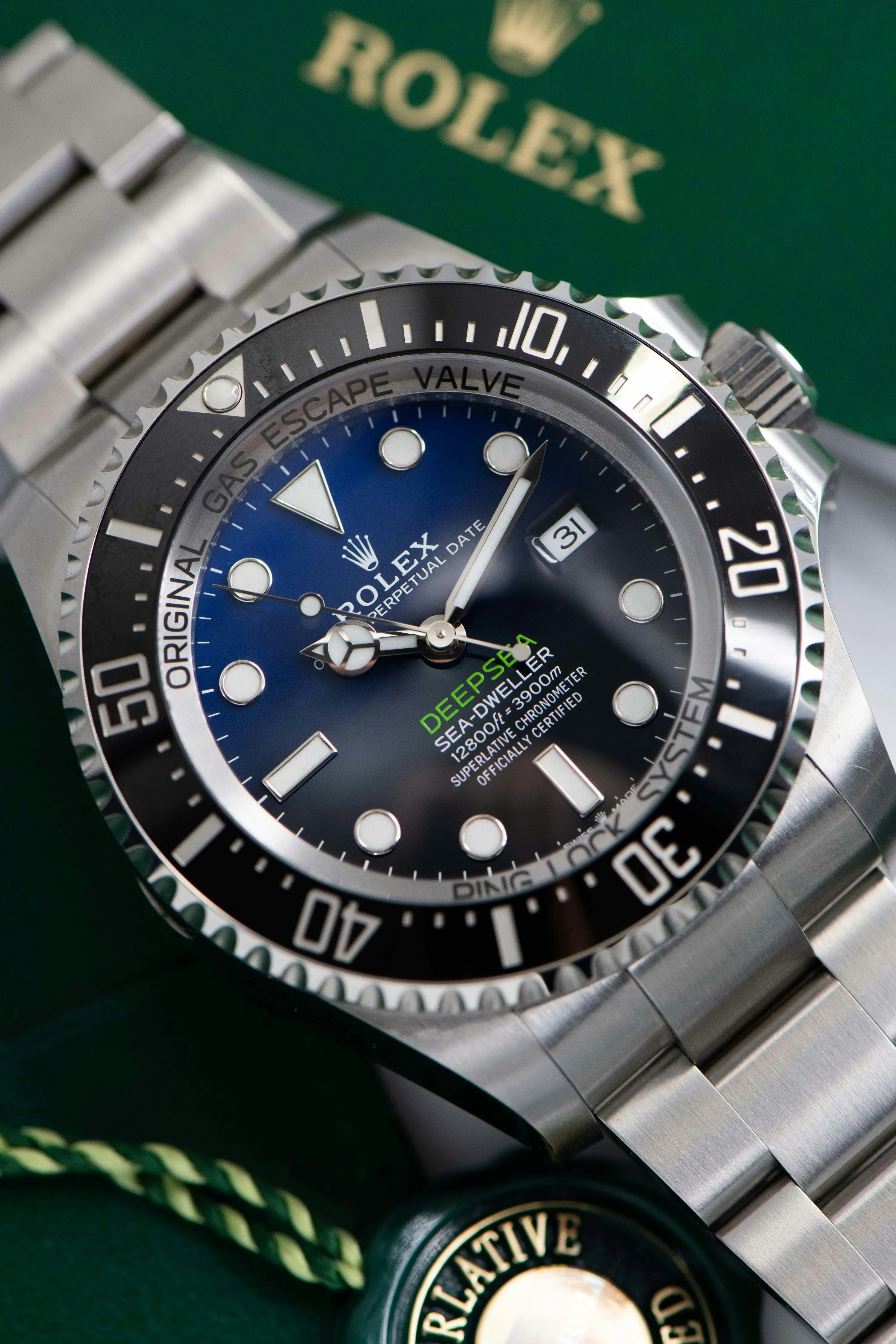 Rolex Sea-Dweller Deepsea 126660 44mm Titanium and Stainless steel Blue 8